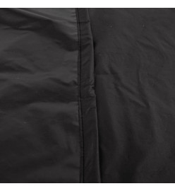 Housse de motocyclette noir 230x95x125 cm oxford 210D