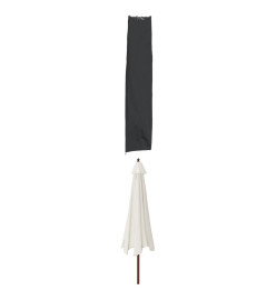 Housse de parapluie de jardin noir 136x25/23,5 cm oxford 420D