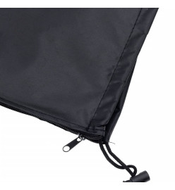 Housse de parapluie de jardin noir 190x50/30 cm oxford 420D