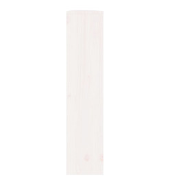 Cache-radiateur Blanc 169x19x84 cm Bois massif de pin