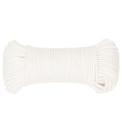 Corde de bateau Blanc complet 4 mm 100 m Polypropylène