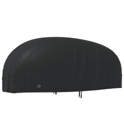 Housse de motocyclette noir 295x110x140 cm oxford 210D