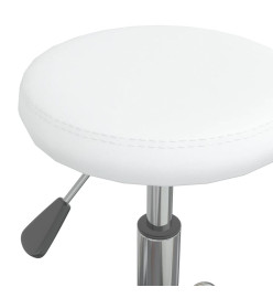 Tabouret de massage Similicuir Blanc