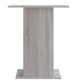 Support d'aquarium sonoma gris 60,5x36x72,5cm bois d'ingénierie