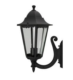 Smartwares Lampadaire de jardin 3 têtes 180 W Noir 220 cm CLAS5000.036