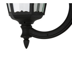 Smartwares Lampadaire de jardin 3 têtes 180 W Noir 220 cm CLAS5000.036