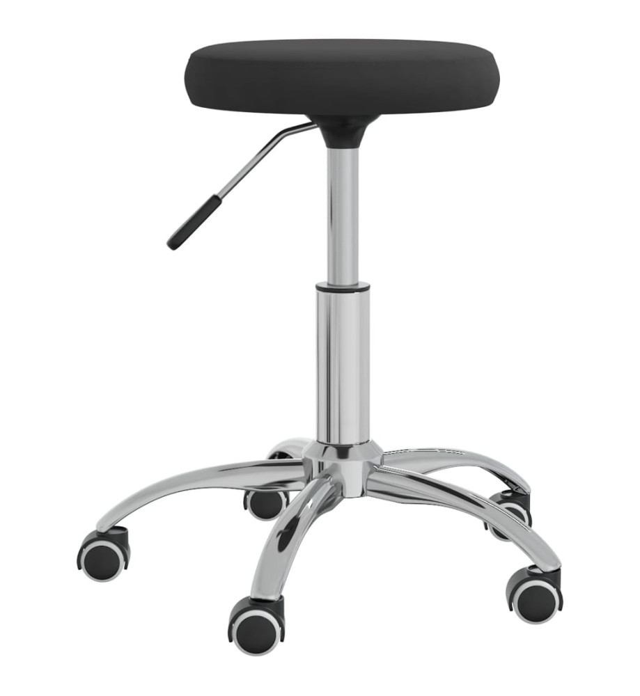 Tabouret de massage Velours Noir