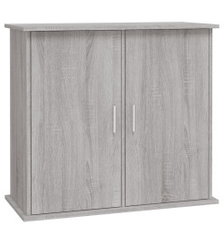 Support pour aquarium sonoma gris 81x36x73 cm bois d'ingénierie