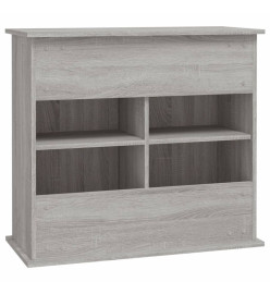 Support pour aquarium sonoma gris 81x36x73 cm bois d'ingénierie