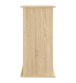 Support pour aquarium chêne sonoma 81x36x73cm bois d'ingénierie