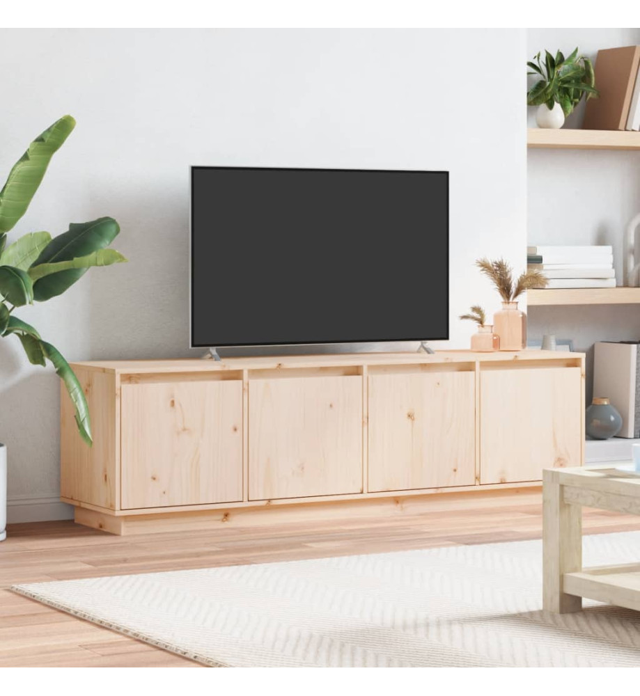 Meuble TV 156x37x45 cm Bois de pin massif