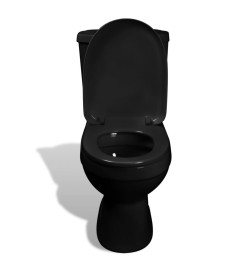 Toilette avec réservoir Noir