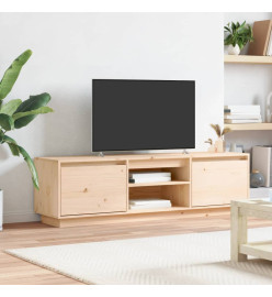 Meuble TV 140x35x40 cm Bois de pin massif