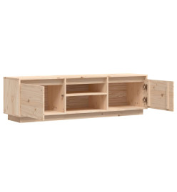 Meuble TV 140x35x40 cm Bois de pin massif