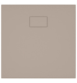 Receveur de douche SMC Marron 80x80 cm