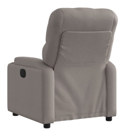 Fauteuil inclinable Taupe Tissu