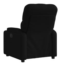 Fauteuil inclinable Noir Tissu