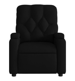 Fauteuil inclinable Noir Tissu