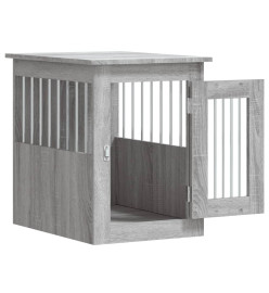 Meuble de cage pour chiens sonoma gris 45x62x59 cm