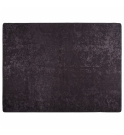 Tapis lavable anthracite 400x300 cm antidérapant