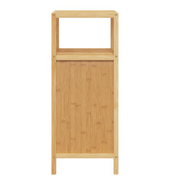 Armoire de salle de bain avec étagère 36x33x87 cm bambou