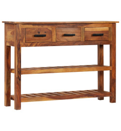 Buffet avec 3 tiroirs 110x30x80 cm Bois d'acacia massif