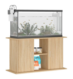 Support d'aquarium chêne sonoma 101x41x58 cm bois d'ingénierie