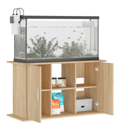 Support d'aquarium chêne sonoma 101x41x58 cm bois d'ingénierie