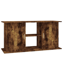 Support pour aquarium chêne fumé 121x41x58 cm bois d'ingénierie