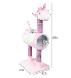 Pets Collection Griffoir Unicorn rose 40x30x85 cm