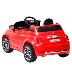 Voiture électrique pour enfants Fiat 500 Rouge