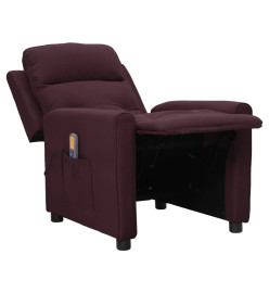 Fauteuil de massage Violet Tissu