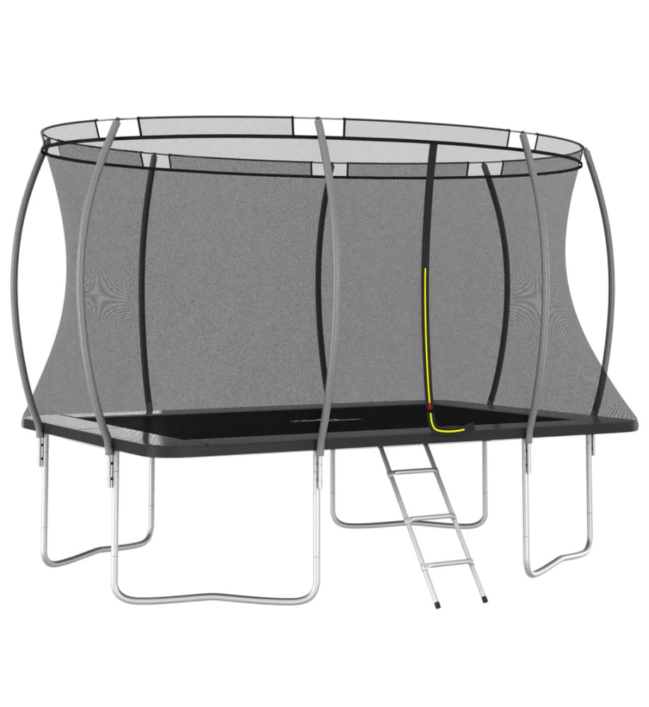 Ensemble de trampoline rectangulaire 335x244x90 cm 150 kg