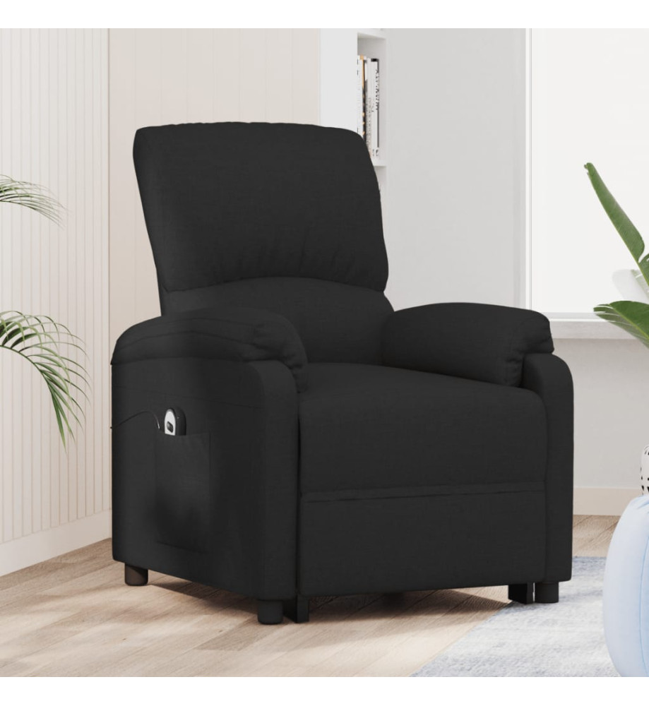 Fauteuil Noir Tissu