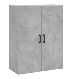 Armoire murale gris béton 69,5x34x90 cm