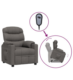 Fauteuil Gris foncé Tissu