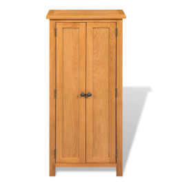 Armoire de rangement 50 x 22 x 122 cm Bois de chêne massif