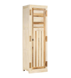 Garde-robe bois de manguier massif 60x50x200 cm