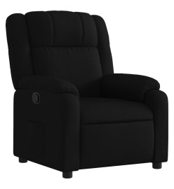 Fauteuil inclinable Noir Tissu