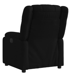 Fauteuil inclinable Noir Tissu