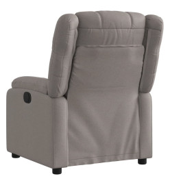 Fauteuil inclinable Taupe Tissu