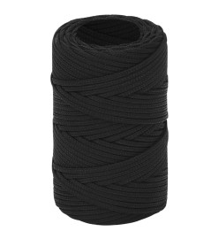 Corde de bateau Noir complet 2 mm 50 m Polypropylène