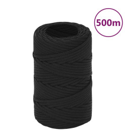 Corde de bateau Noir complet 2 mm 500 m Polypropylène