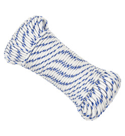 Corde de bateau Blanc 3 mm 100 m Polypropylène