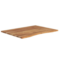 Dessus de bureau 110x80x2,5 cm rectangulaire bois massif acacia