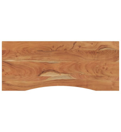 Dessus de bureau 140x60x2,5 cm rectangulaire bois massif acacia