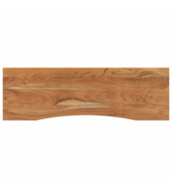 Dessus de bureau 140x50x2,5 cm rectangulaire bois massif acacia