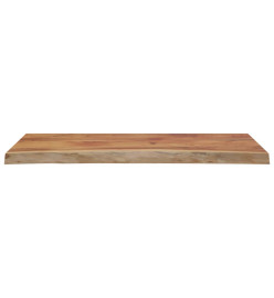 Dessus de table 90x40x2,5 cm rectangulaire bois massif acacia