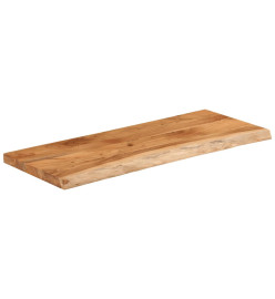 Dessus de table 110x40x2,5 cm rectangulaire bois massif acacia