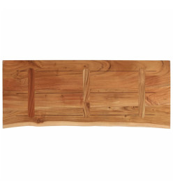 Dessus de table 100x40x2,5 cm rectangulaire bois massif acacia